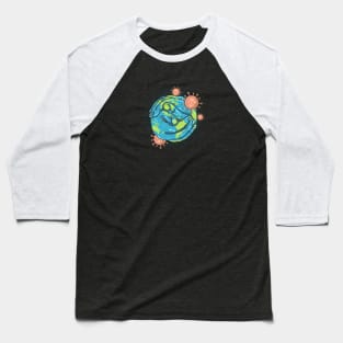 Corona Virus Baseball T-Shirt